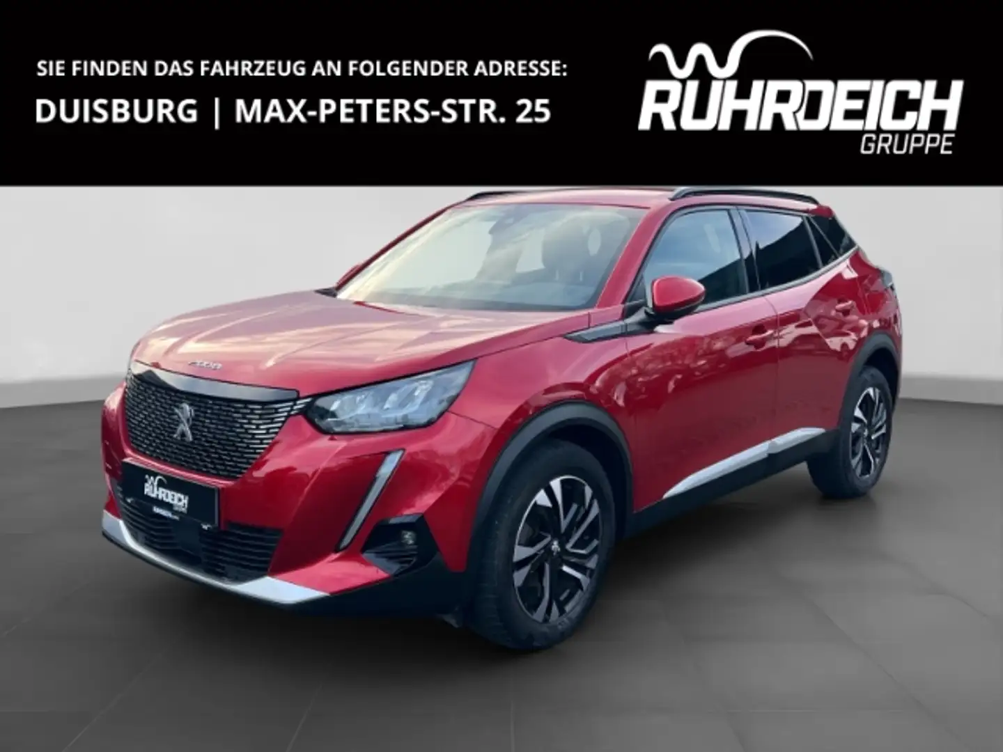 Peugeot 2008 Allure Pack 1.2 PureTech 130 Navi+LED+Sitzhzg+Cam+ Rot - 1