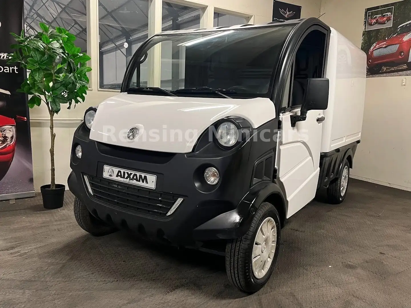 Aixam D-Truck Kastenwagen Long XXL Mopedauto Microcar White - 2