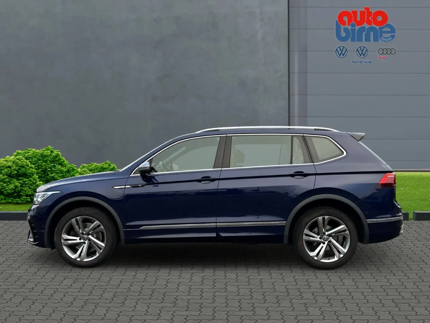 Volkswagen Tiguan Allspace 2.0 TDI R-Line 4Motion HUD StandHZG Navi AreaView Blau - 2