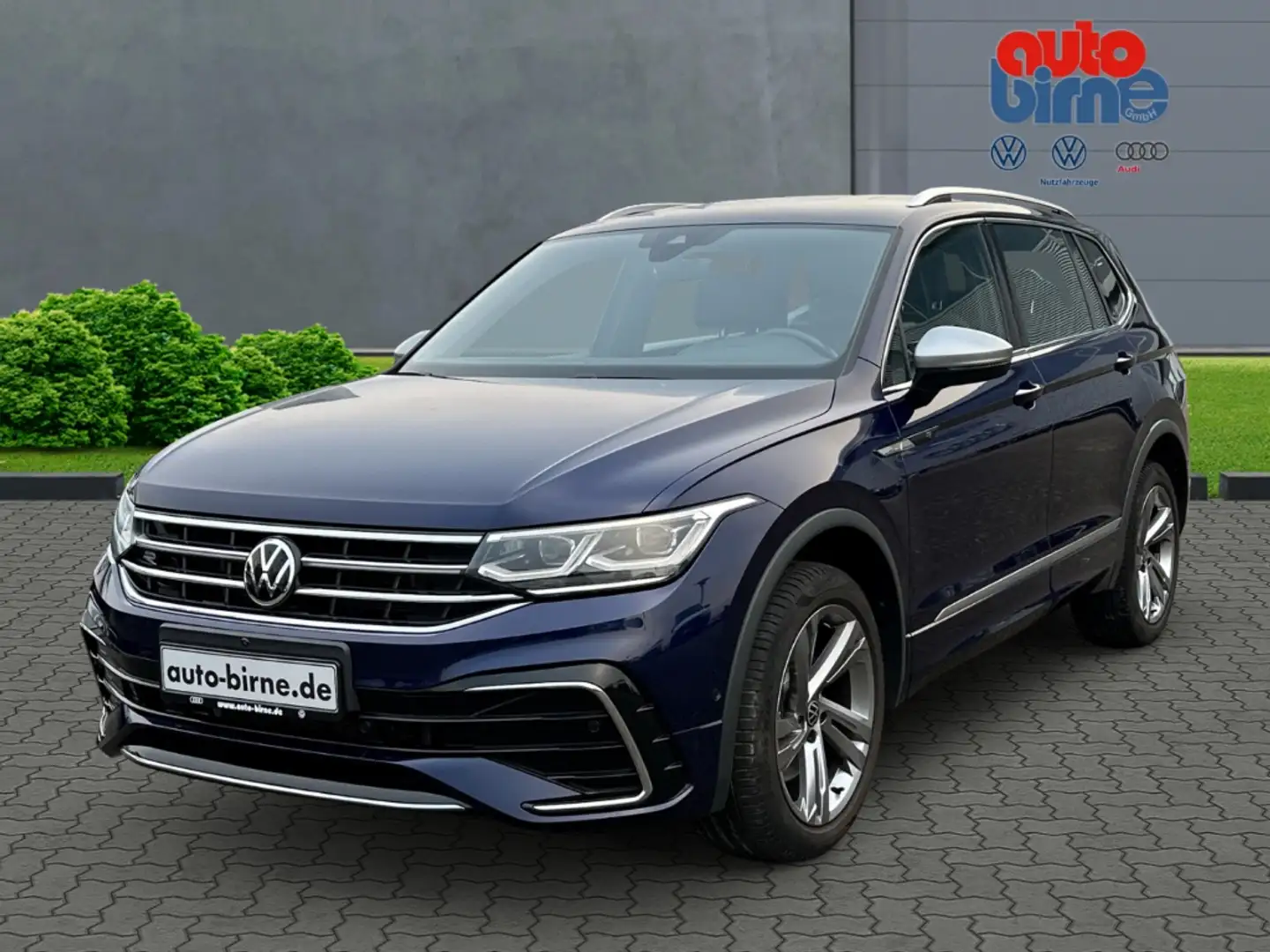 Volkswagen Tiguan Allspace 2.0 TDI R-Line 4Motion HUD StandHZG Navi AreaView Blau - 1