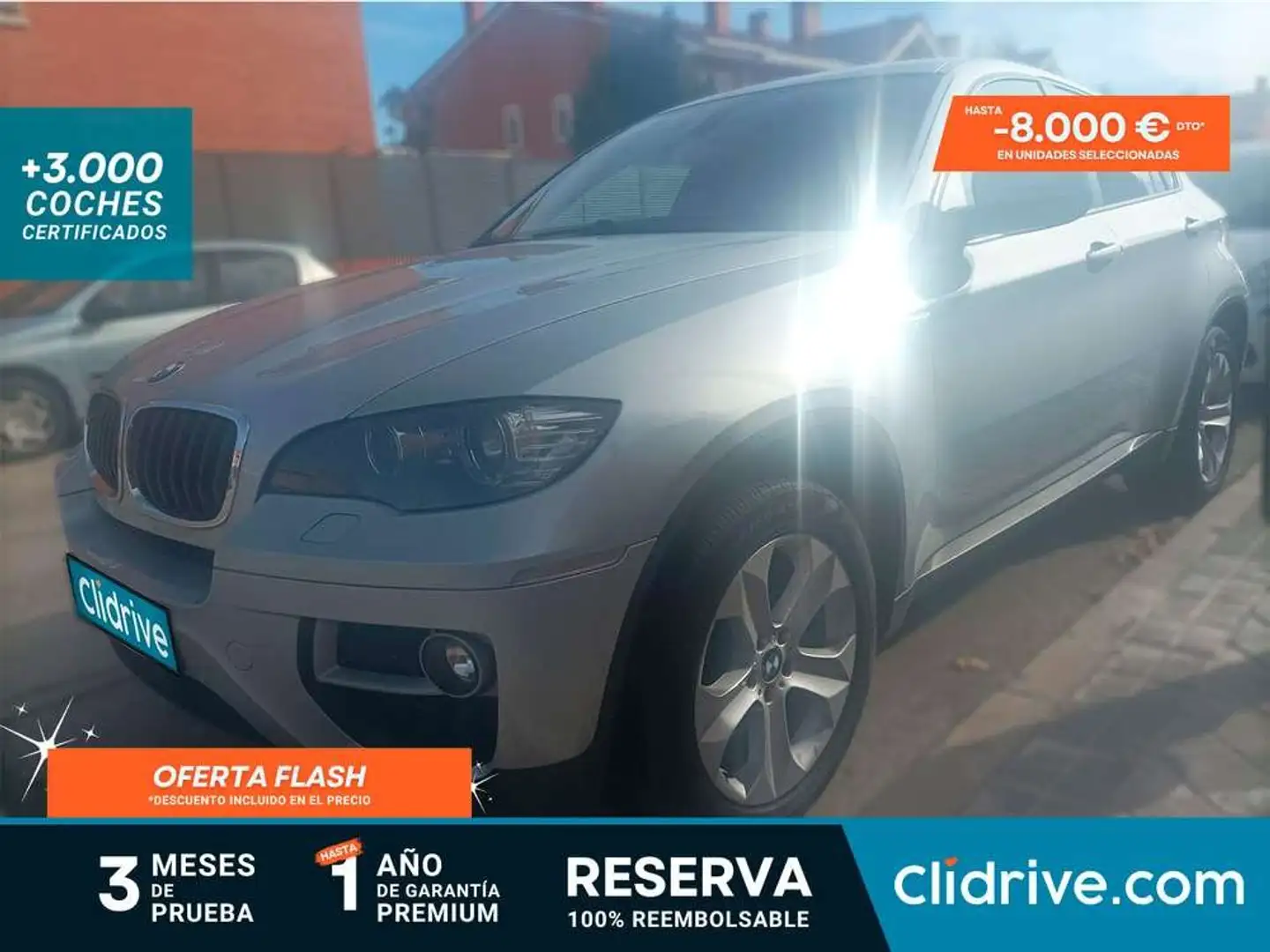 BMW X6 xDrive 30dA Grau - 1