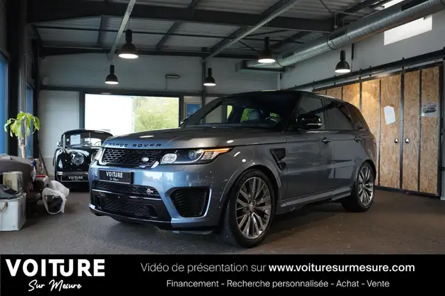 Land Rover Range Rover Sport Range Rover Sport SVR 5.0 V8 Supercharged 550 - Origine France - Suivi