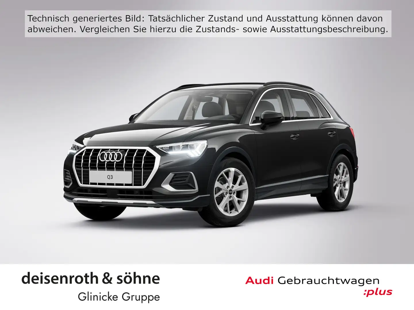 Audi Q3 advanced 35 TFSI S tr LED/Nav/ACC/sound/ASI Schwarz - 1