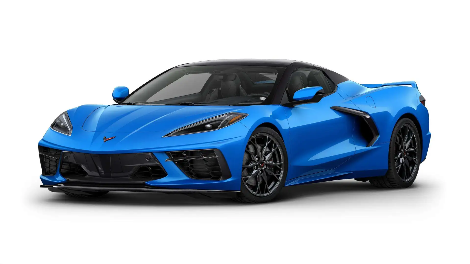 Corvette C8 CABRIOLET 3LT Bleu - 1