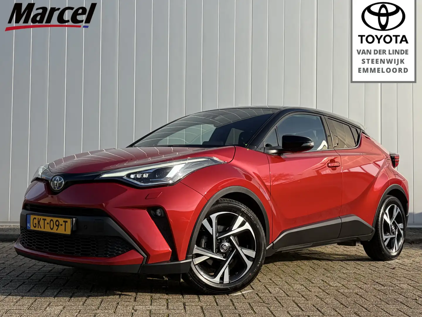Toyota C-HR 1.8 Hybrid Style Limited Bi-Tone Trekhaak Parkeers Rouge - 1