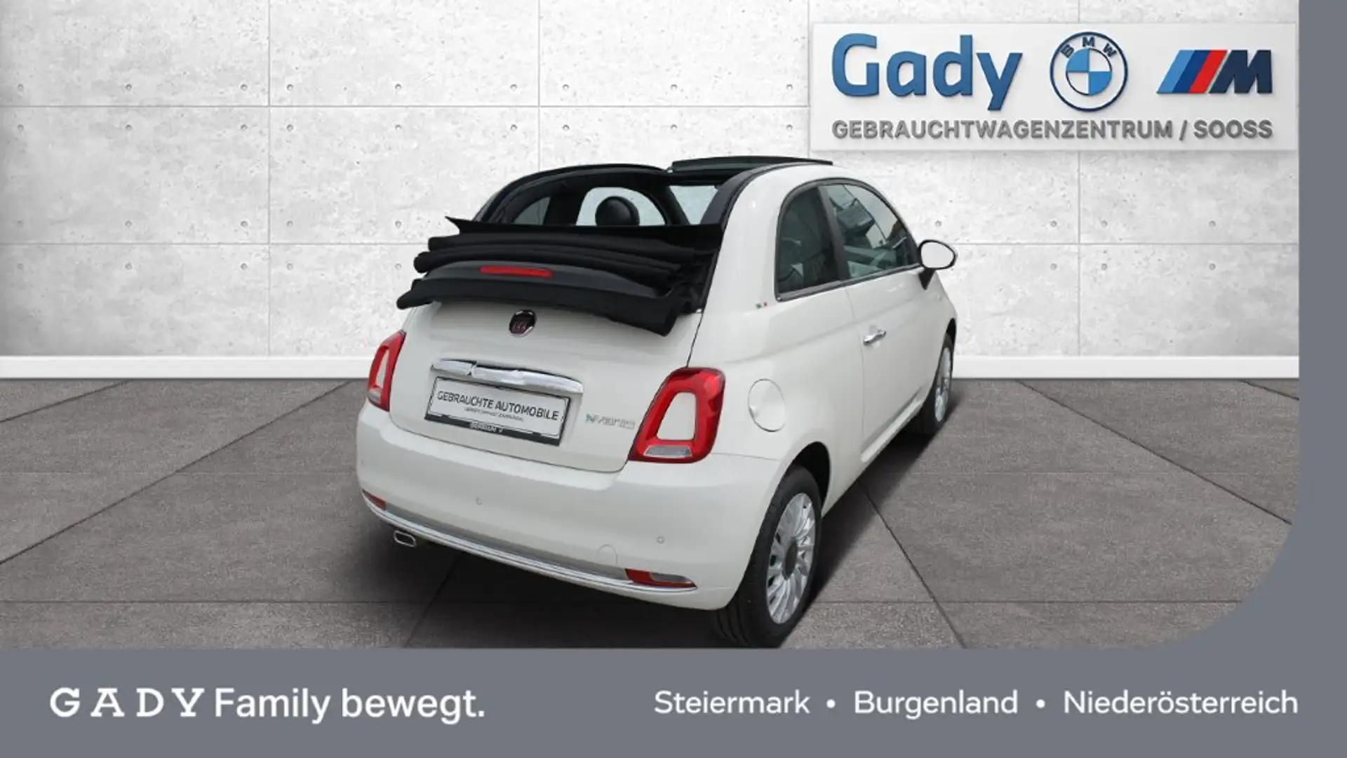 Fiat 500C FireFly Hybrid 70 Weiß - 2