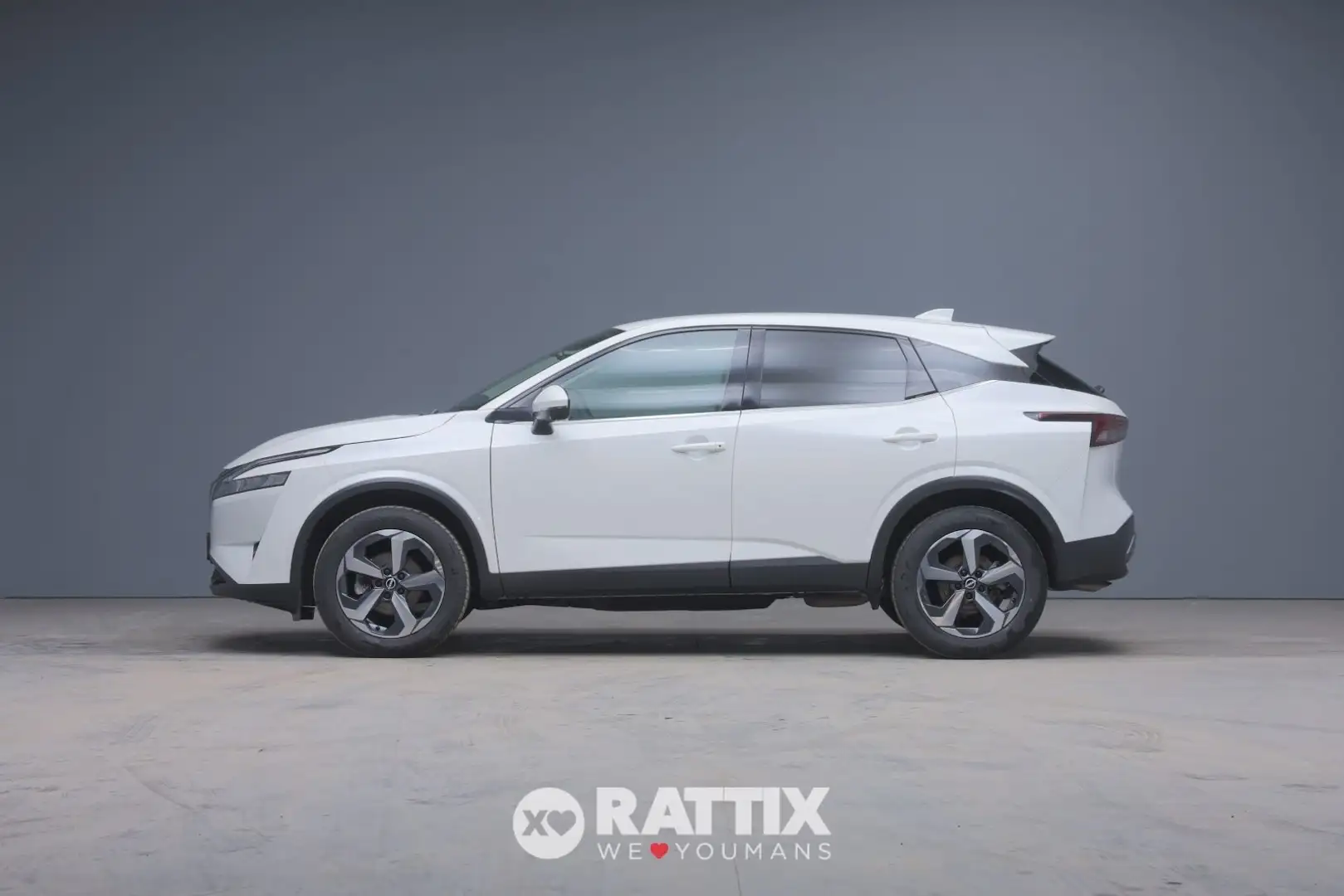 Nissan Qashqai 1.3 Mhev 140CV N-Connecta Bianco - 2