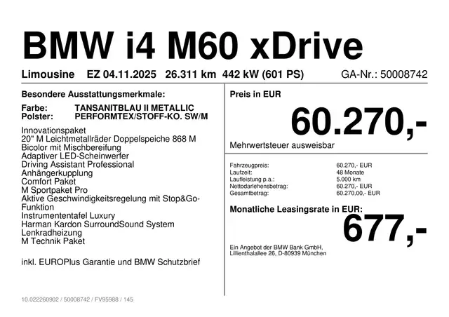 BMW I4 view 2