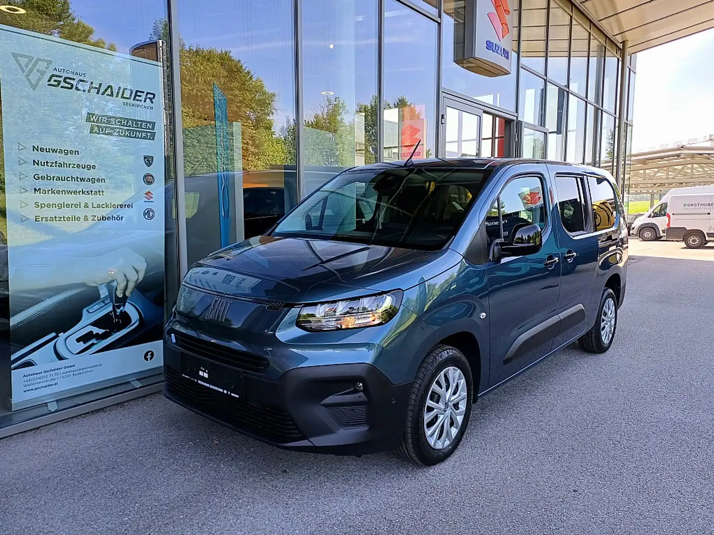 Fiat Doblo Doblò XL - Maxi Serie 3 Bleu - 1
