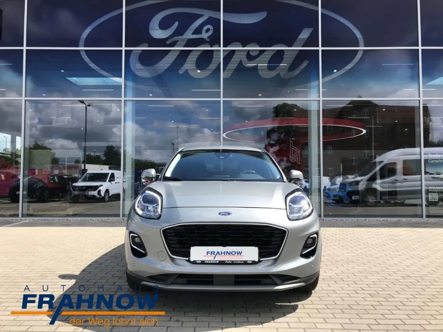 Ford Puma 1.0 EcoBoost MHEV Titanium LED NAVI ACC TWA Silber - 2