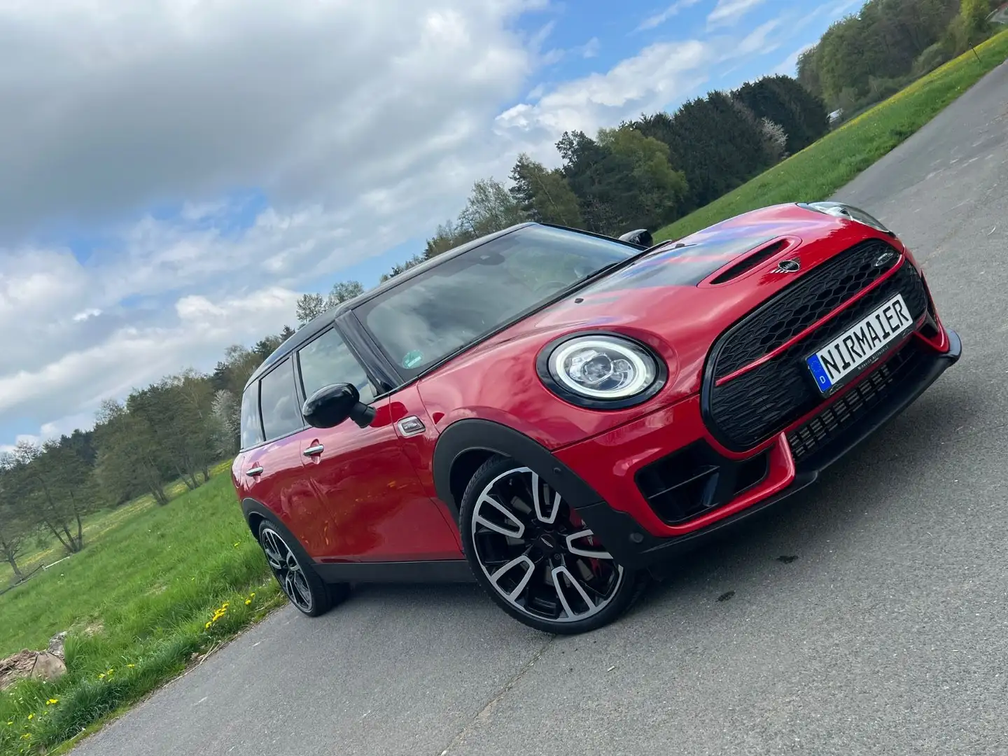 MINI John Cooper Works Clubman ALL4, NAVI, HIFI, HEAD-UP, LED, ACC, APPLE, VOLL Rojo - 1