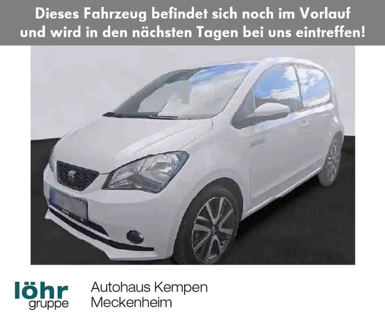 SEAT Mii electric Plus 16" PDC TEMPOMAT Blanc - 1