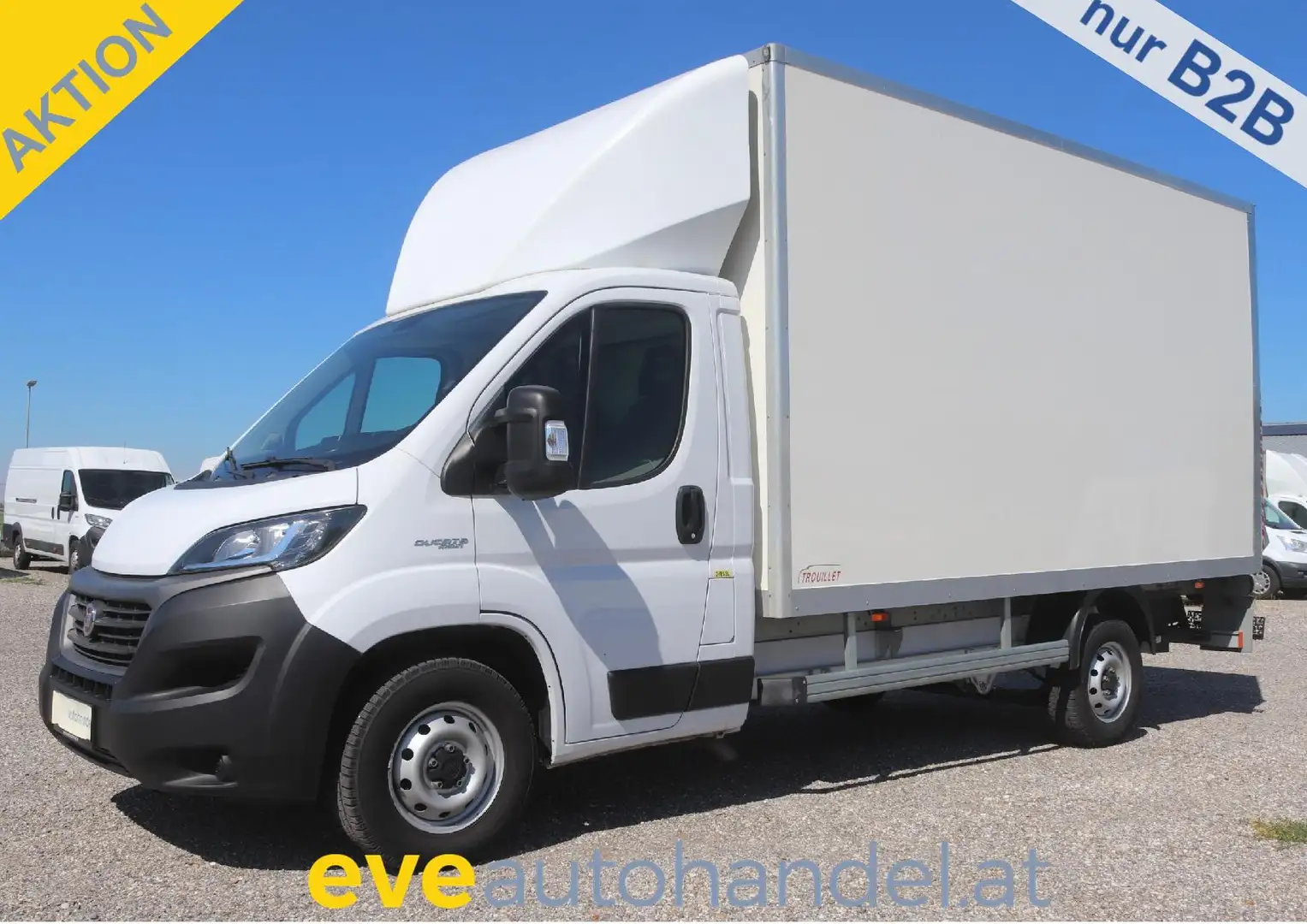 Fiat Ducato Ladebordwand/€ 23.500,-netto/ Koffer Weiß - 1