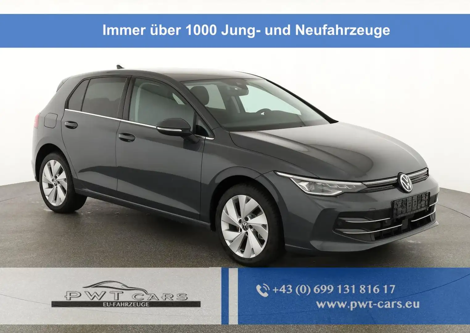 Volkswagen Golf 1.5 TSI eHybrid 150 kW VIII Style, Navi, Kamera... Grau - 1