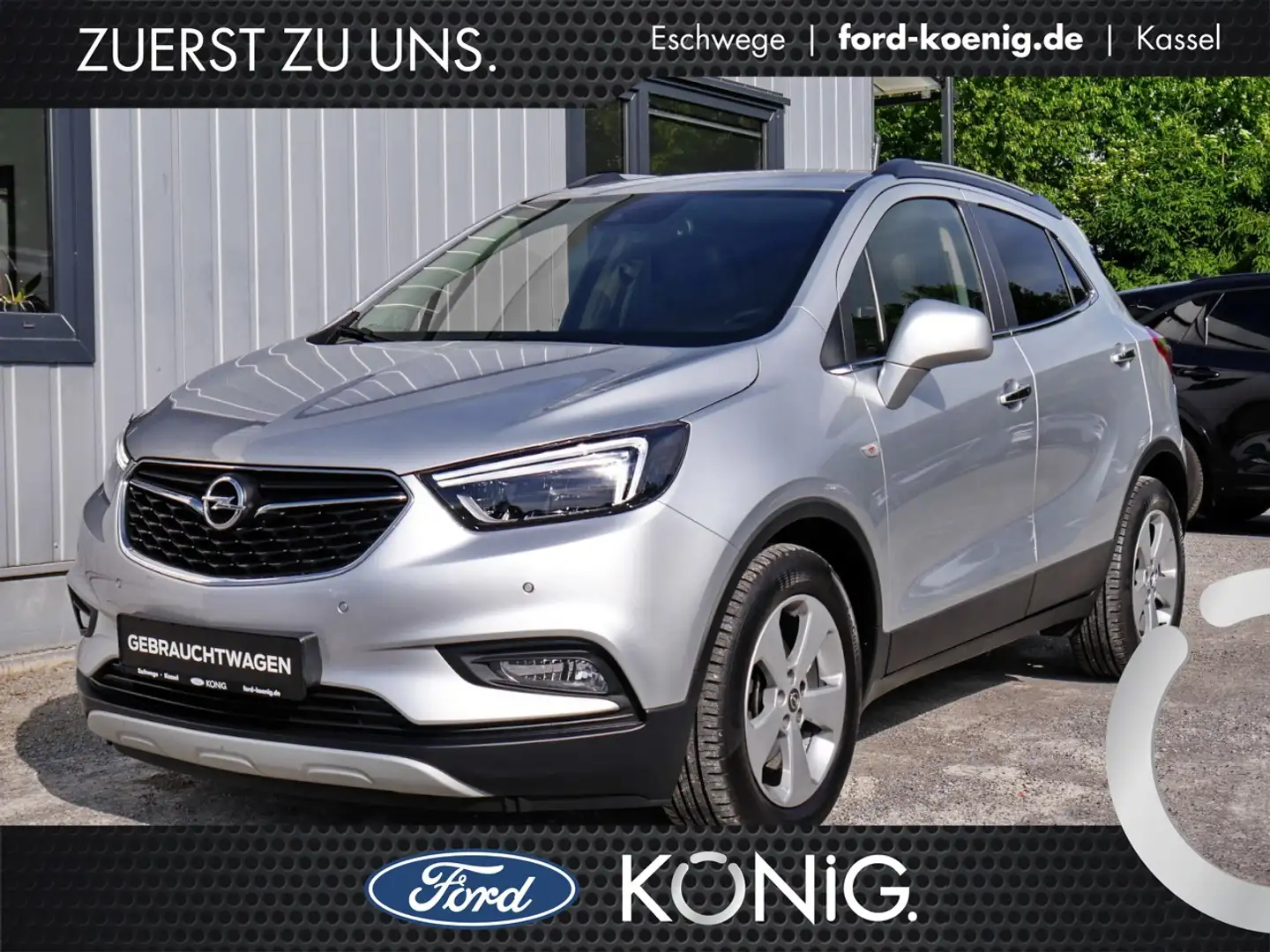 Opel Mokka X Innovation 1.4 ECOTEC Aut+LED+AHK+Kamera Klima Argent - 1