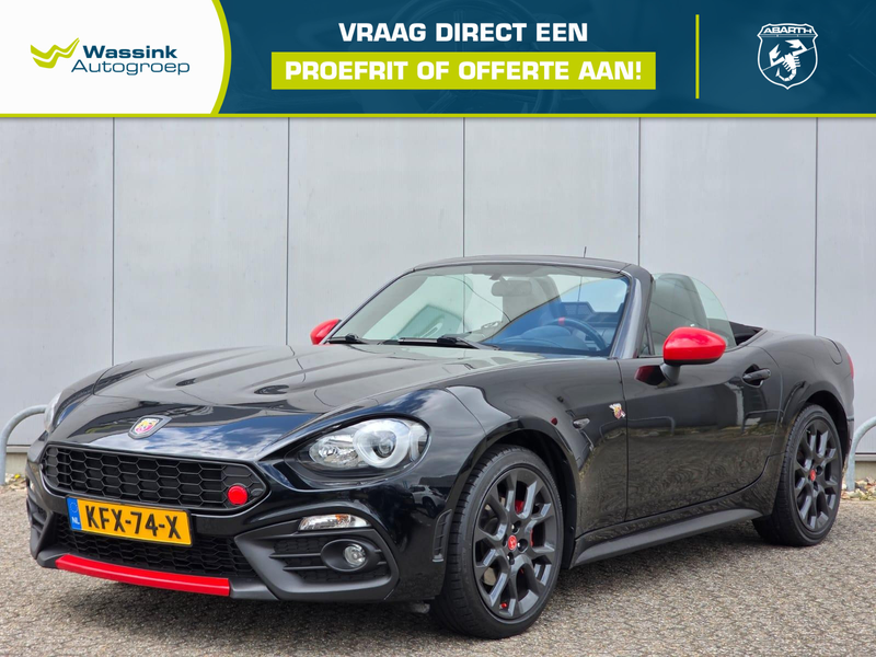 Abarth 124 Spider 1.4 MultiAir 170 pk Automaat | Navigatie | Stoelve