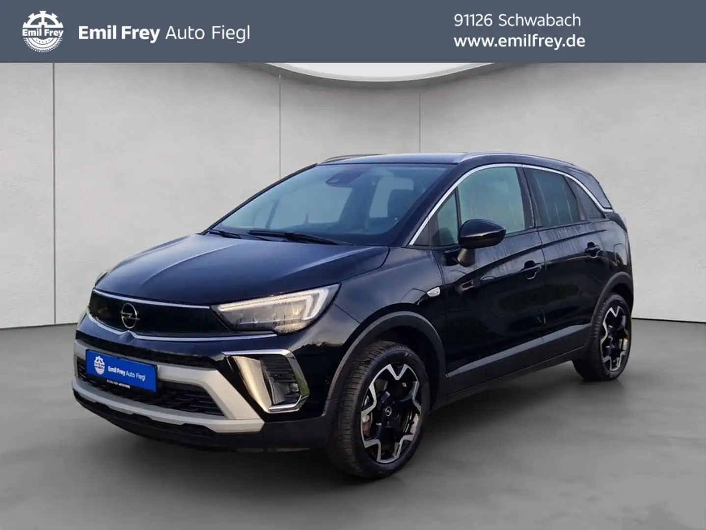 Opel Crossland Crossland 1.2 Automatik Elegance Schwarz - 1