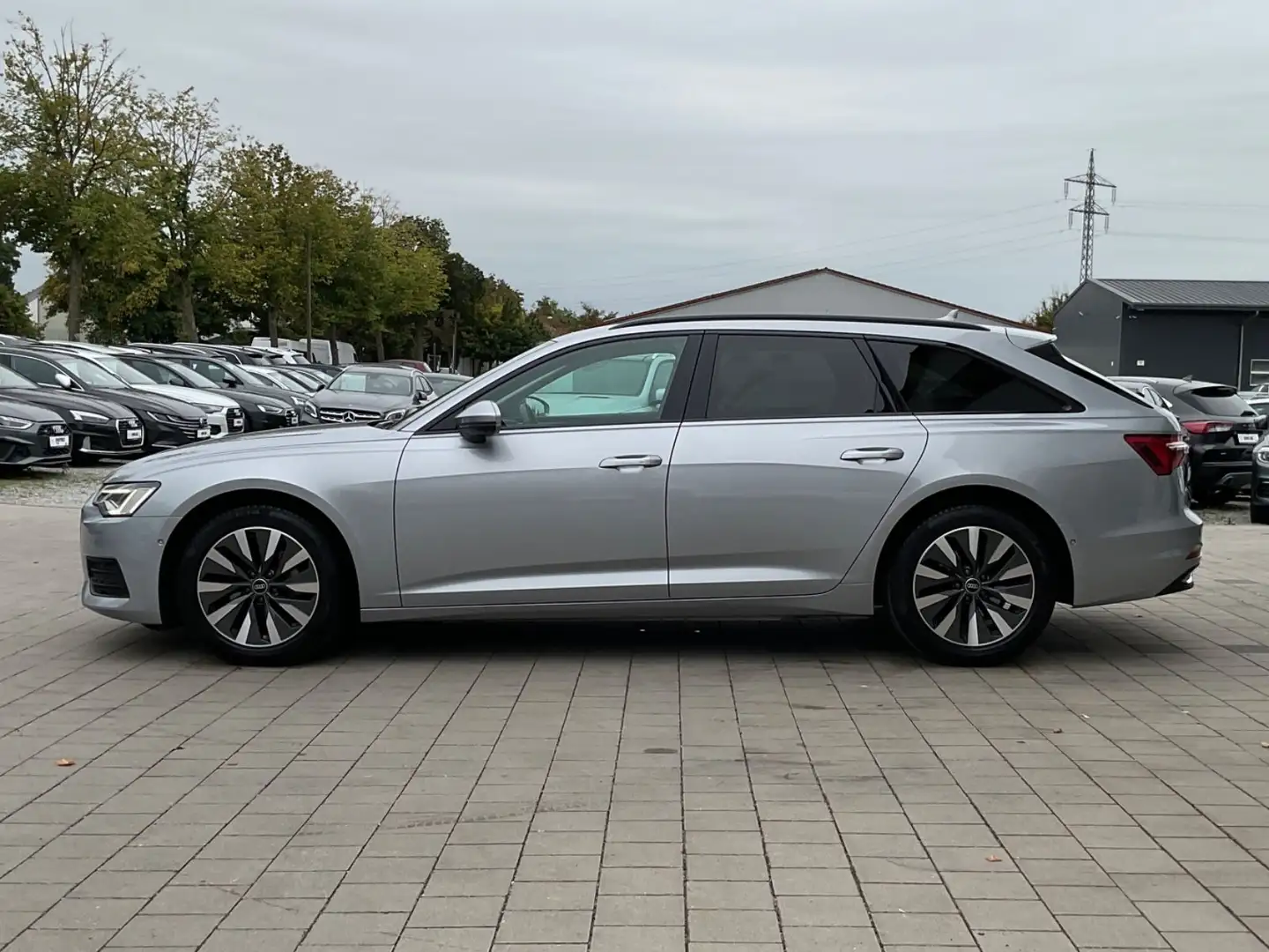 Audi A6 Av.35 TDI S-Tr. AHK DAB Lane Navi RFK Matrix Silber - 2