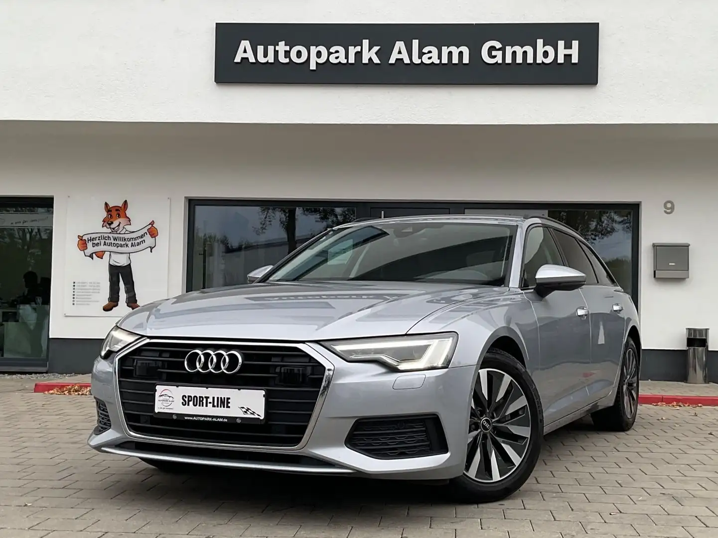 Audi A6 Av.35 TDI S-Tr. AHK DAB Lane Navi RFK Matrix Silber - 1