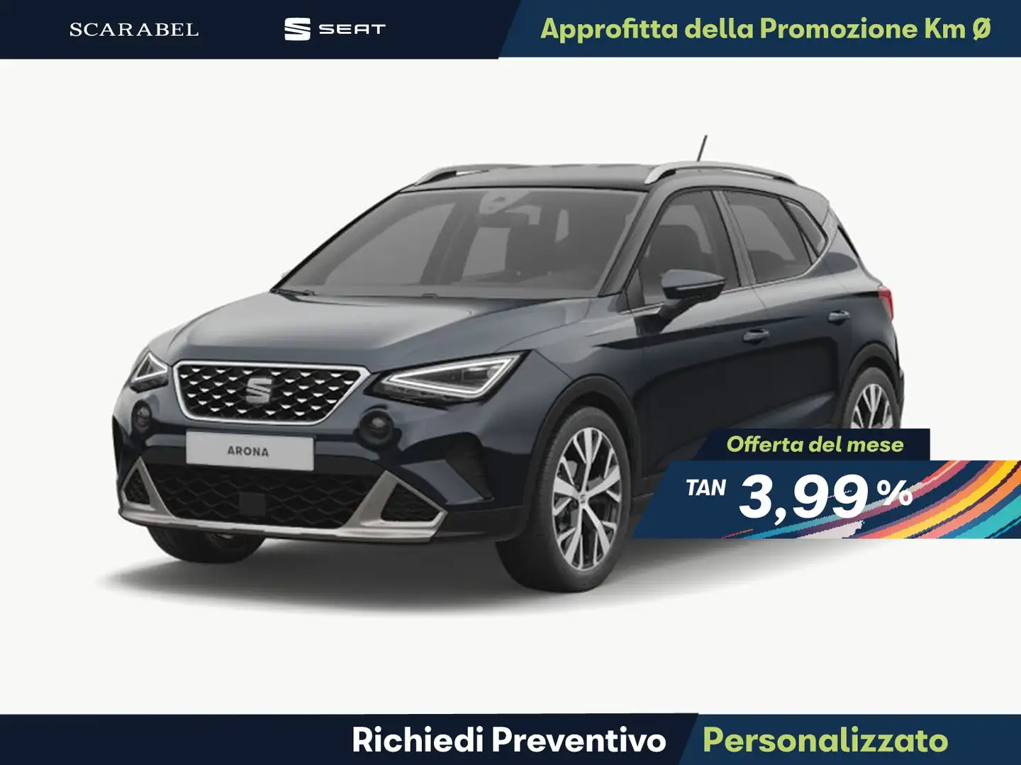 SEAT Arona 1.0 ecotsi xperience 95cv Gri - 1