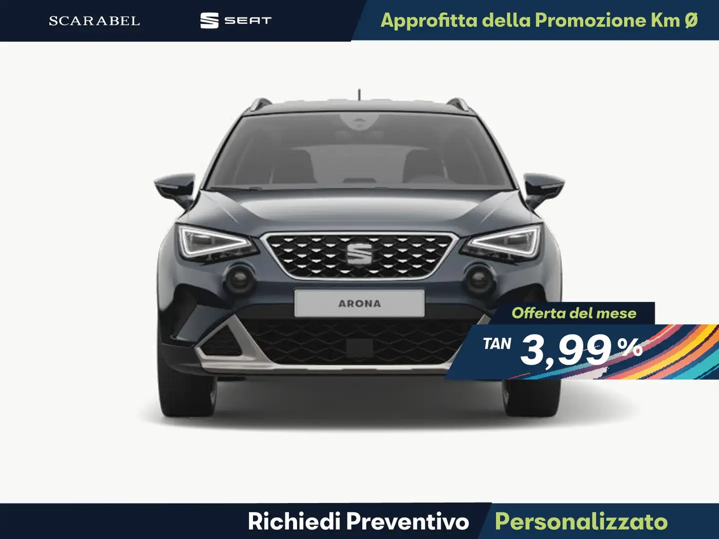 SEAT Arona 1.0 ecotsi xperience 95cv Gri - 2