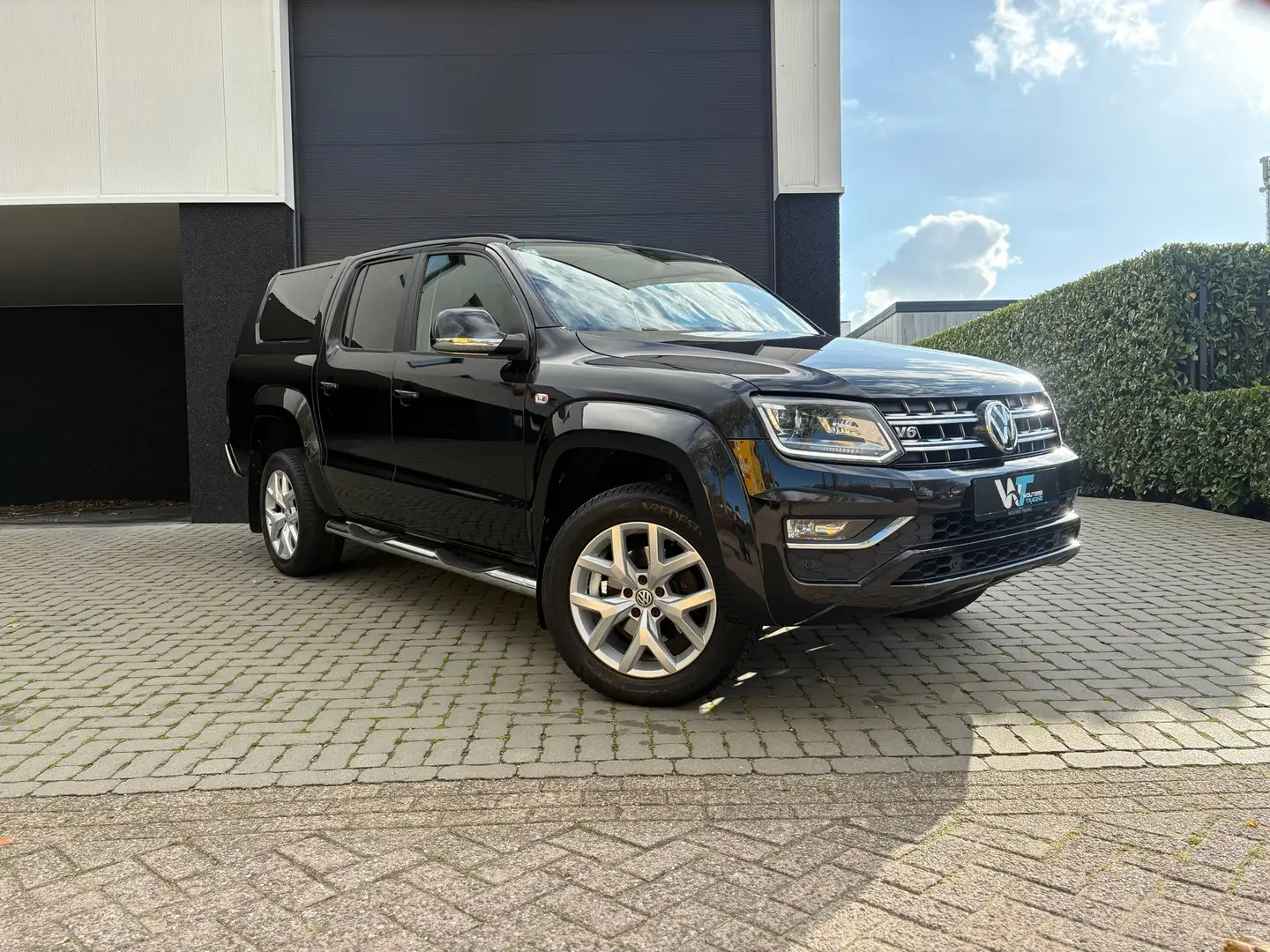 Volkswagen Amarok 3.0 TDI 4Motion Highline - 5 persoons - zeer mooi Zwart - 1
