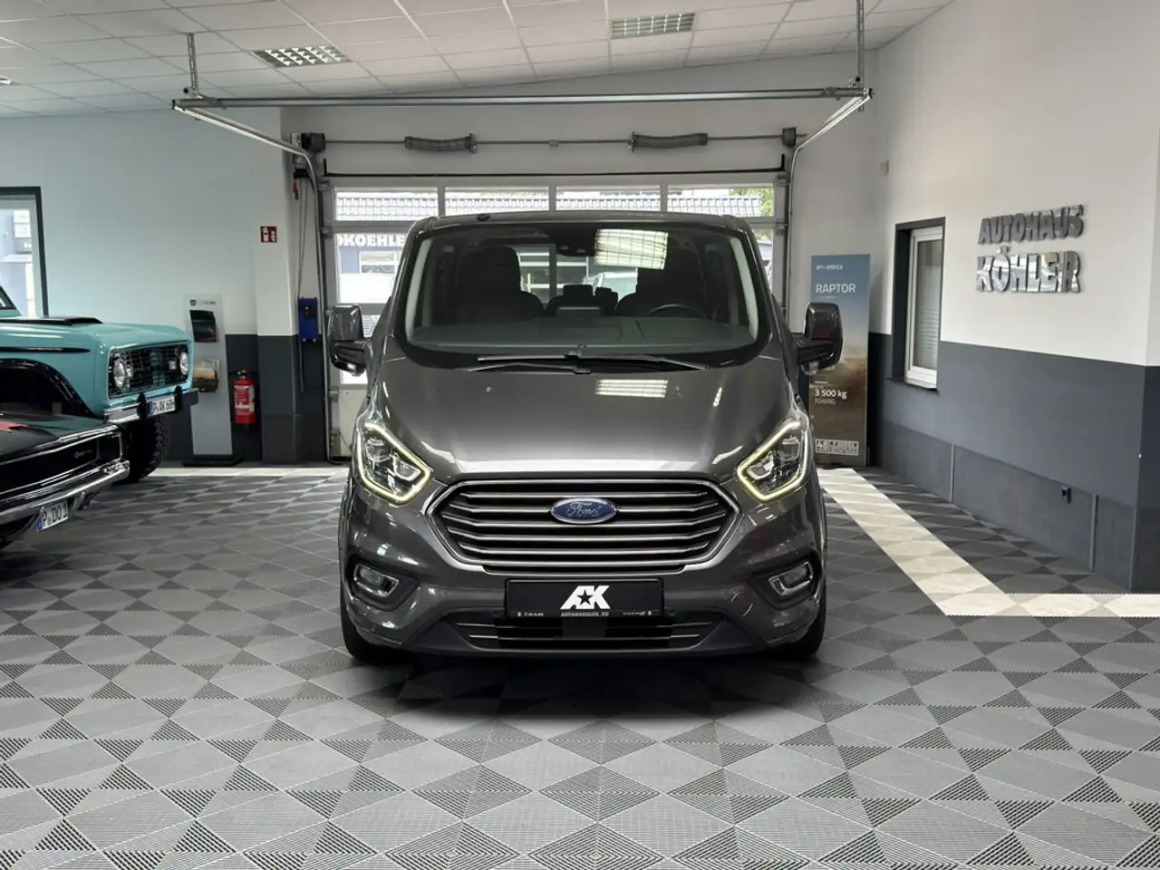 FORD TOURNEO CUSTOM 2.0 TDCI 170CH - BVA - SELLERIE CUIR - 170.000 KMS