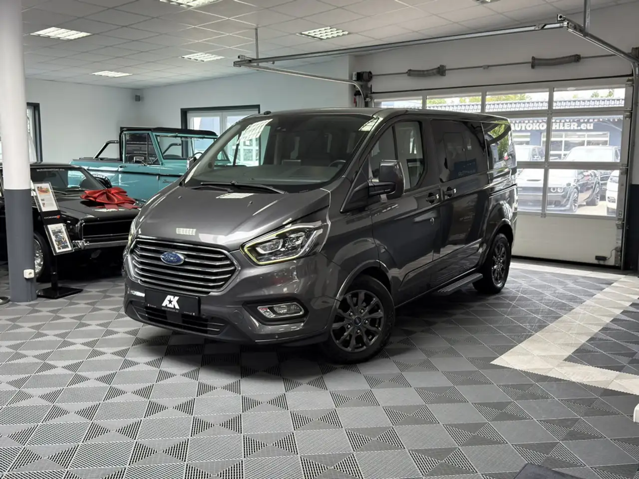FORD TOURNEO CUSTOM 2.0 TDCI 170CH - BVA - SELLERIE CUIR - 170.000 KMS