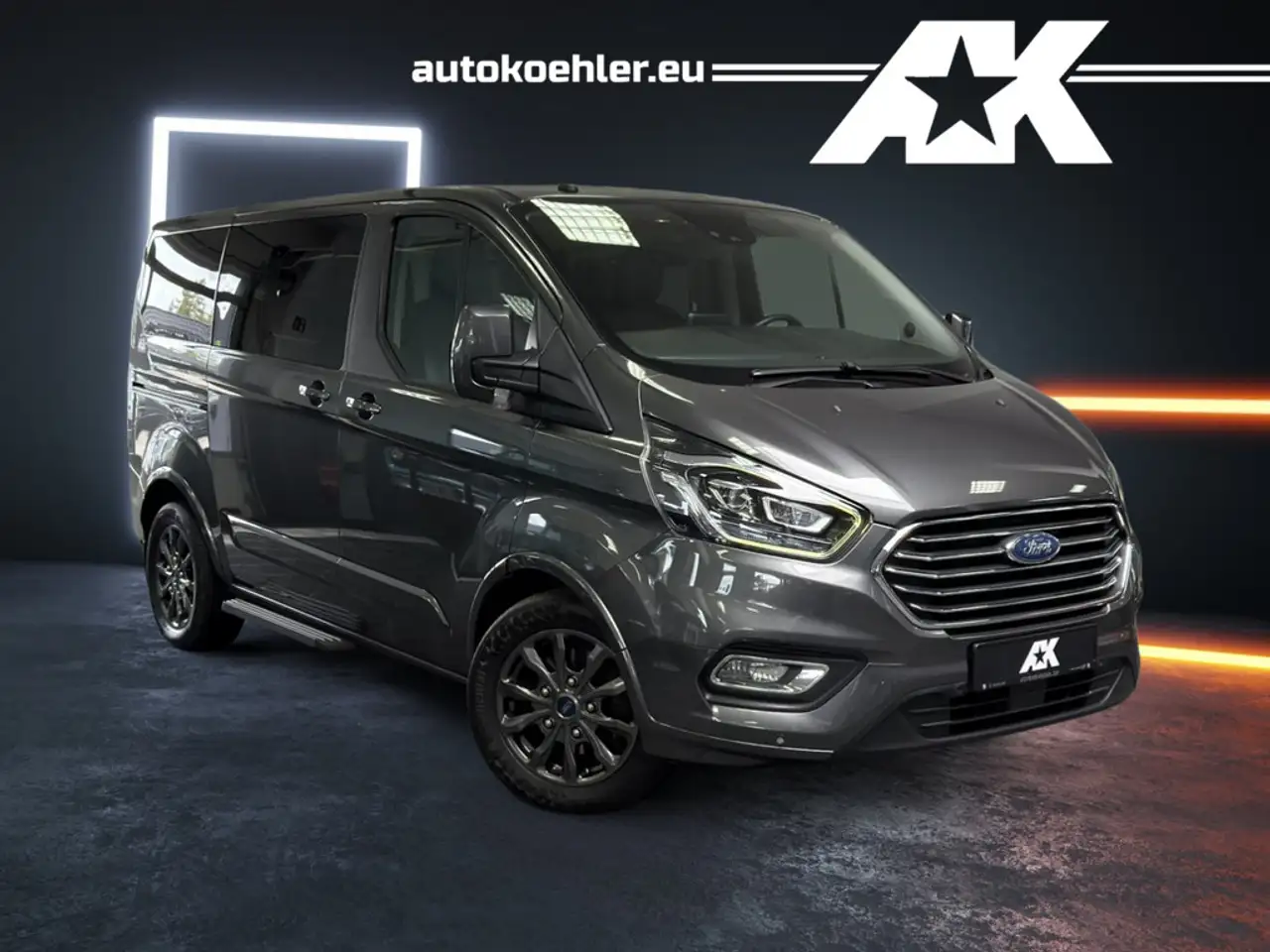 FORD TOURNEO CUSTOM 2.0 TDCI 170CH - BVA - SELLERIE CUIR - 170.000 KMS