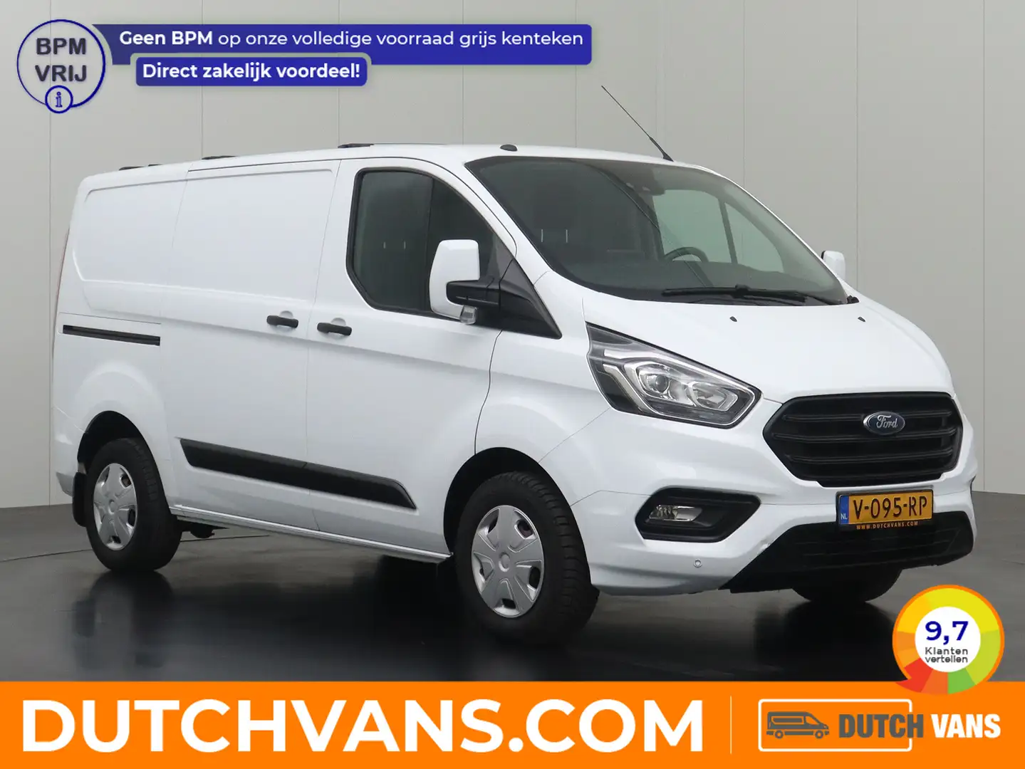 Ford Transit Custom 2.0TDCI Businees | Navigatie | Camera | Trekhaak | Wit - 1