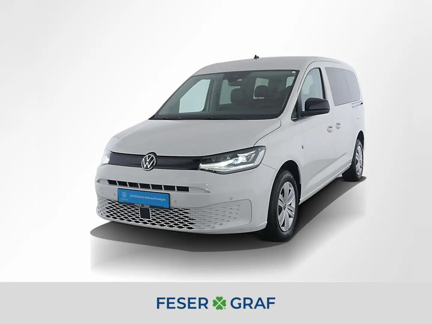 Volkswagen Caddy Caddy Taxi Mietwagen Rollstuhlumbau SOFORT Weiß - 1