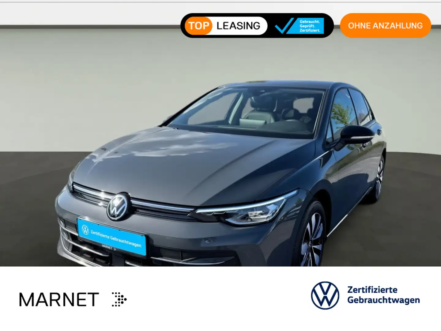 Volkswagen Golf VIII 2.0 TDI DSG GOAL*AHK*KAMERA*IQ.LIGHT*N Grau - 1