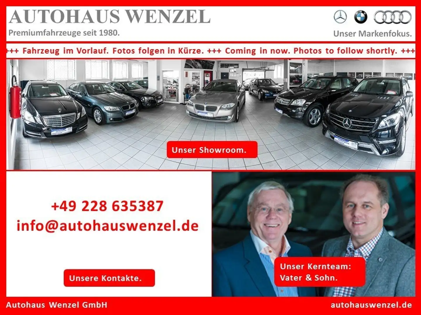 Mercedes-Benz E 200 4Matic Cabrio AMG LEDER MULTIBEAM AIRSCARF KAMERA Blau - 1