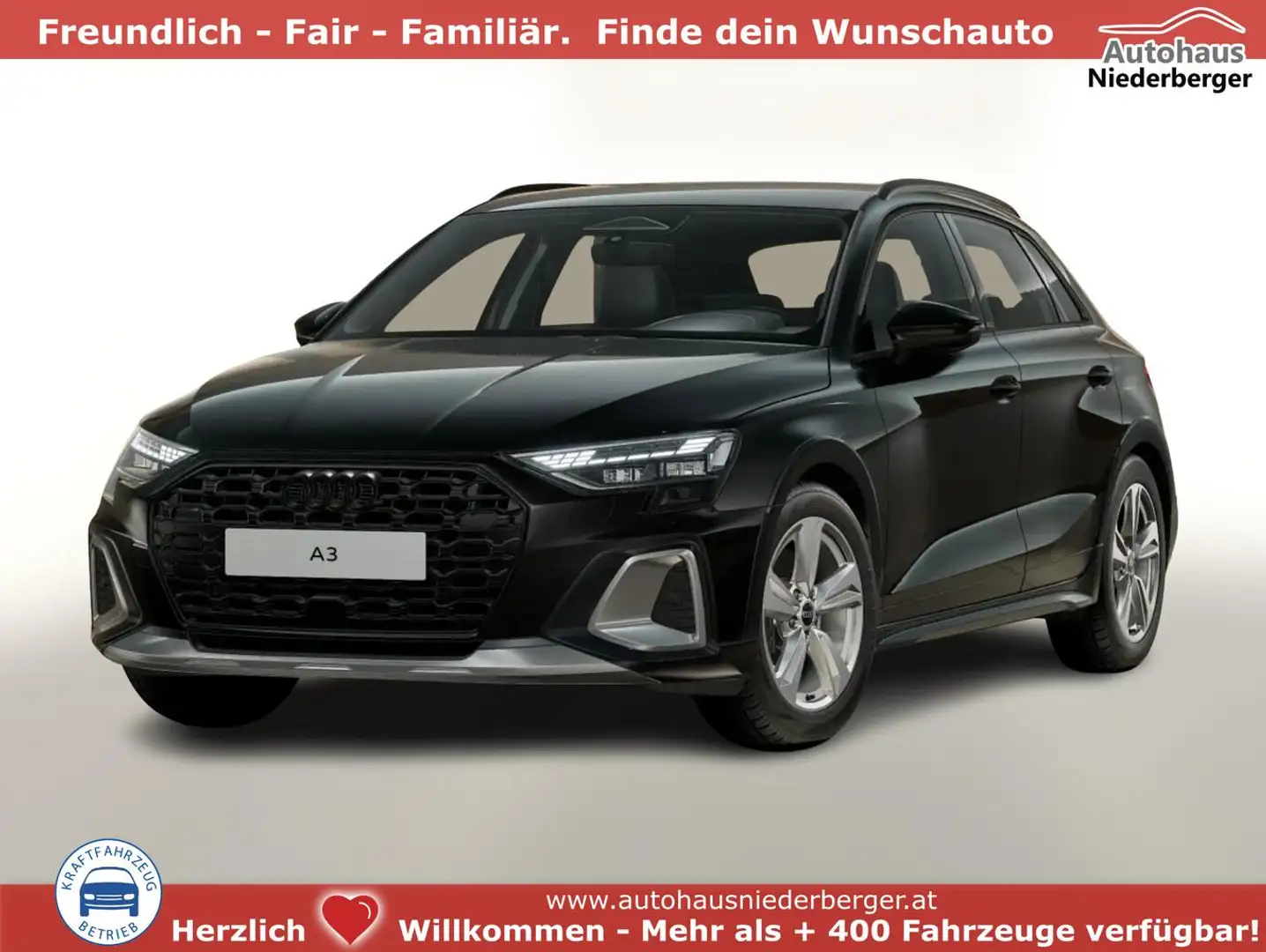 Audi A3 allstreet TFSI 204 quattro LED KomfortP+ SHZ 15... Schwarz - 1