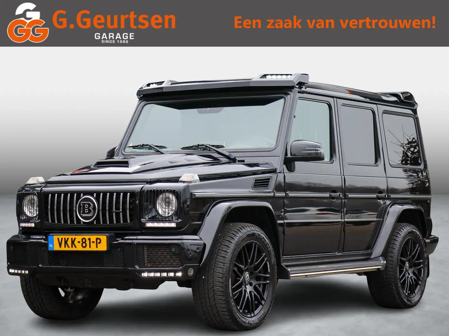 Mercedes-Benz G 350 350d, Brabus, Trekhaak, Ventilatiestoelen, LED, H& Černá - 1