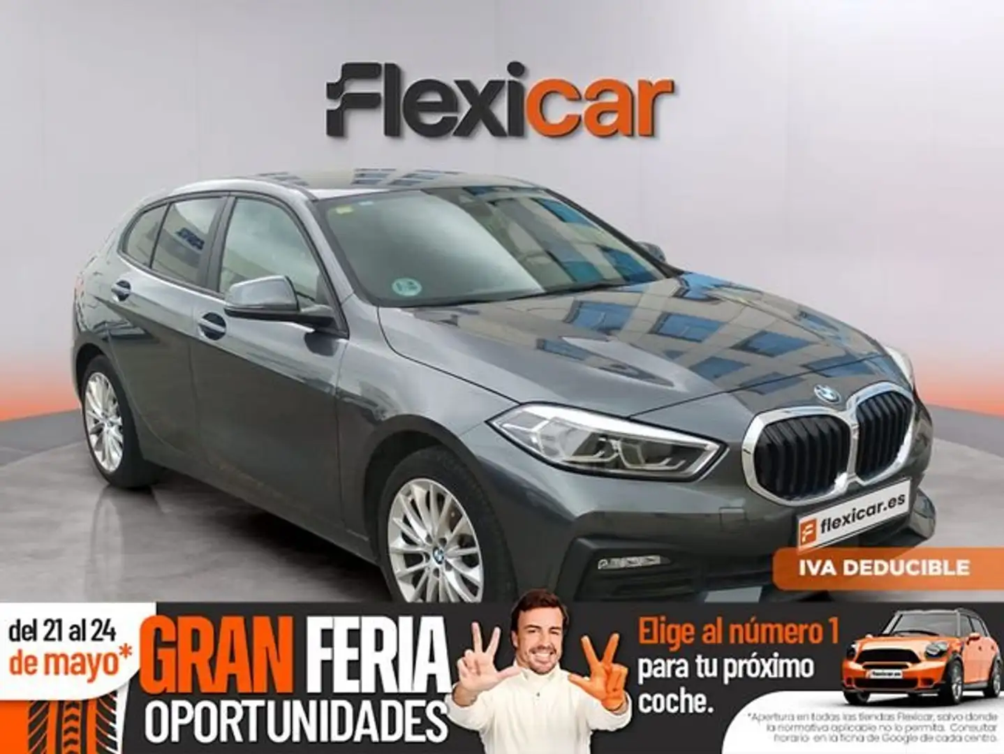 BMW 118 118i Gris - 1