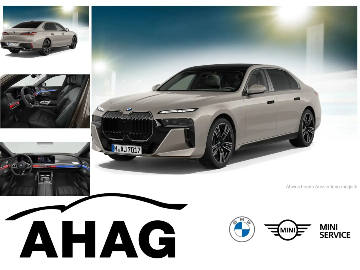 BMW 740 d xDrive M Sportpaket Innovationsp. Standhzg. Gris - 1