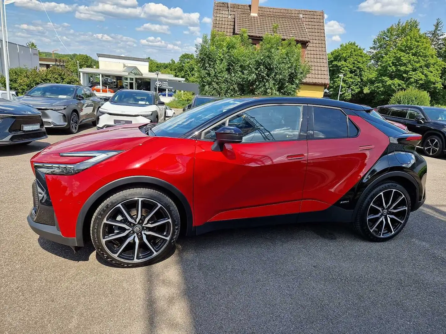 Toyota C-HR 2.0 Hybrid AWD GR SPORT Premiere Rot - 2