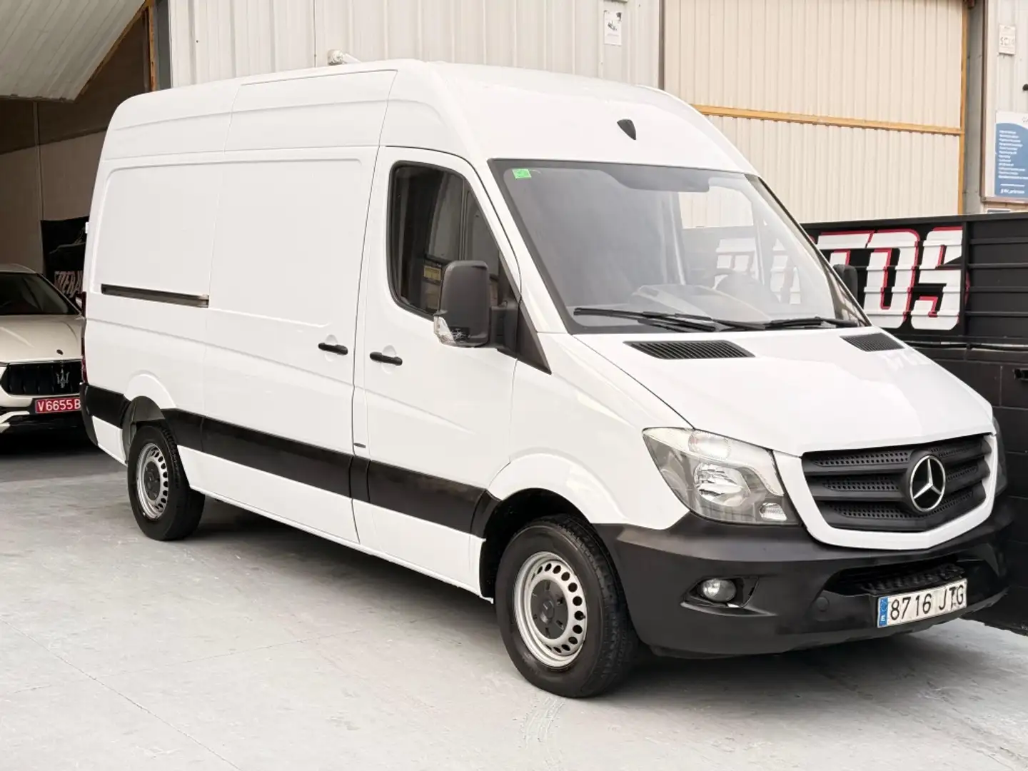 Mercedes-Benz Sprinter Furgón 211CDI Medio T.E. Weiß - 1