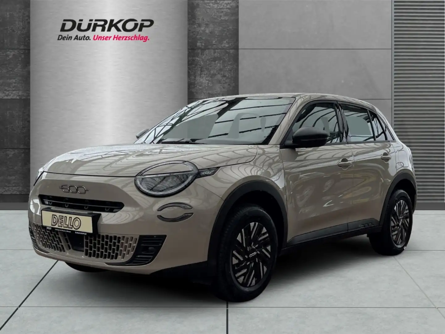 Fiat 600 Sonderaktion Klimaanlage Tempomat Einparkhilfe Mil Beige - 1