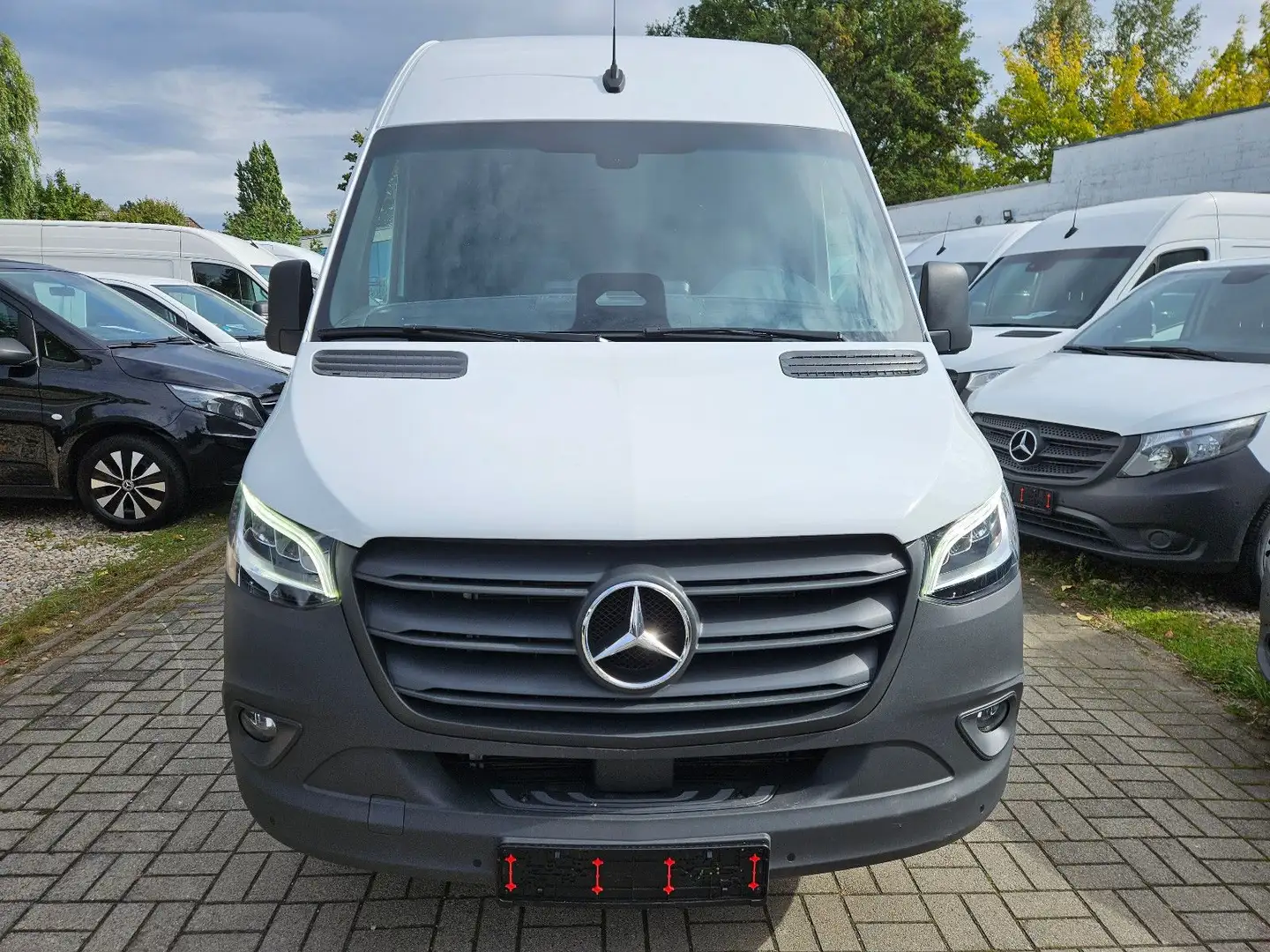 Mercedes-Benz Sprinter 317 CDI PRO FACELIFT|9G|LED|NAVI|KAMERA Blanc - 2