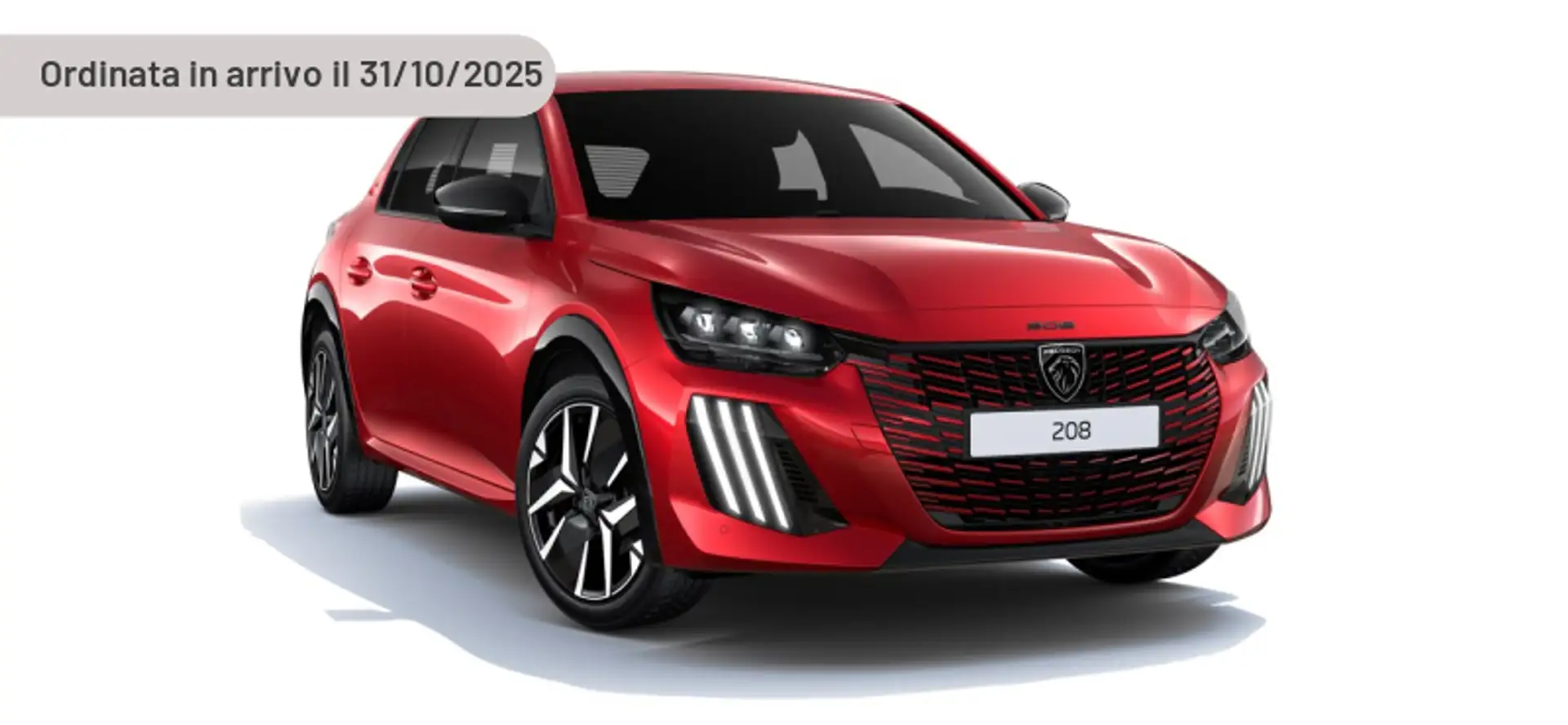 Peugeot 208 Hybrid 110 e-DCS6 GT Argento - 2