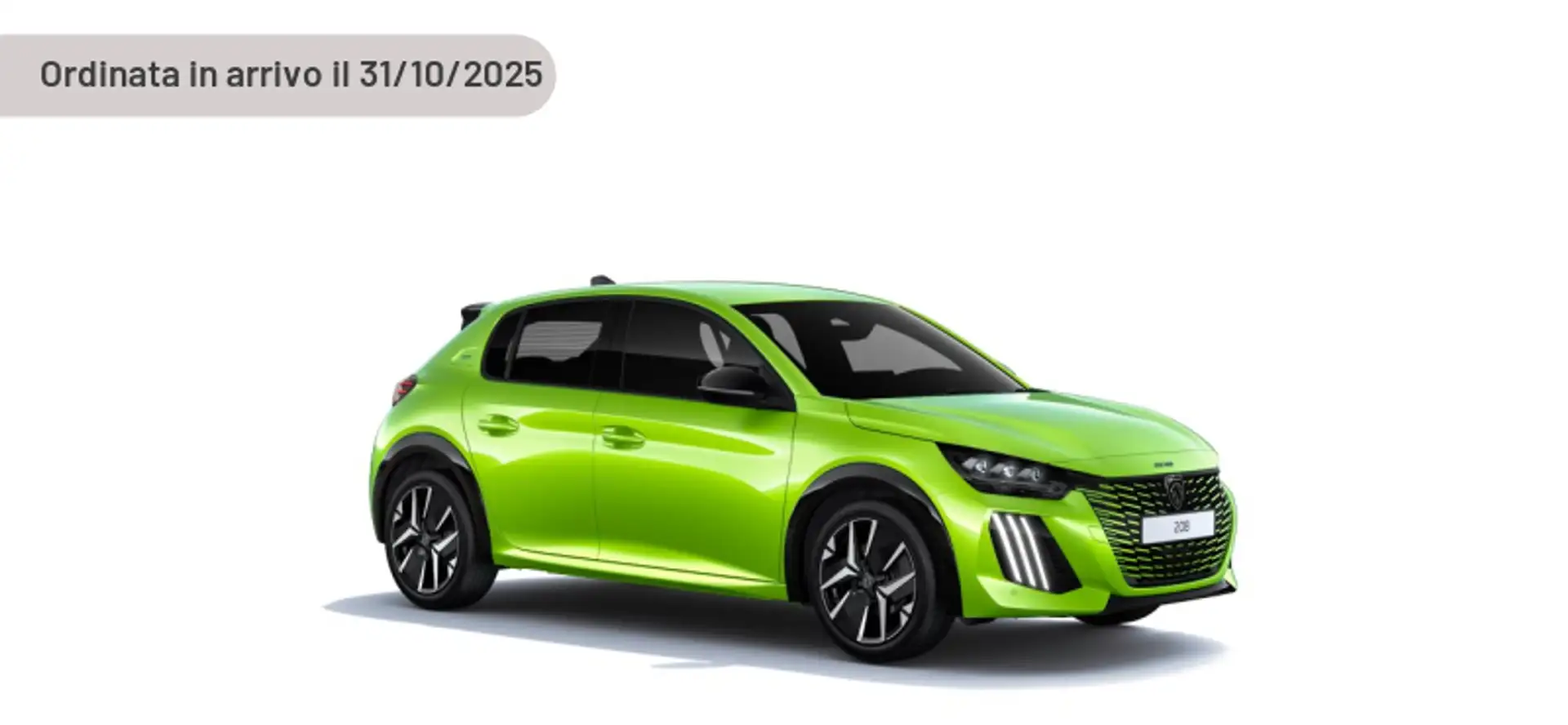 Peugeot 208 Hybrid 110 e-DCS6 GT Argento - 1