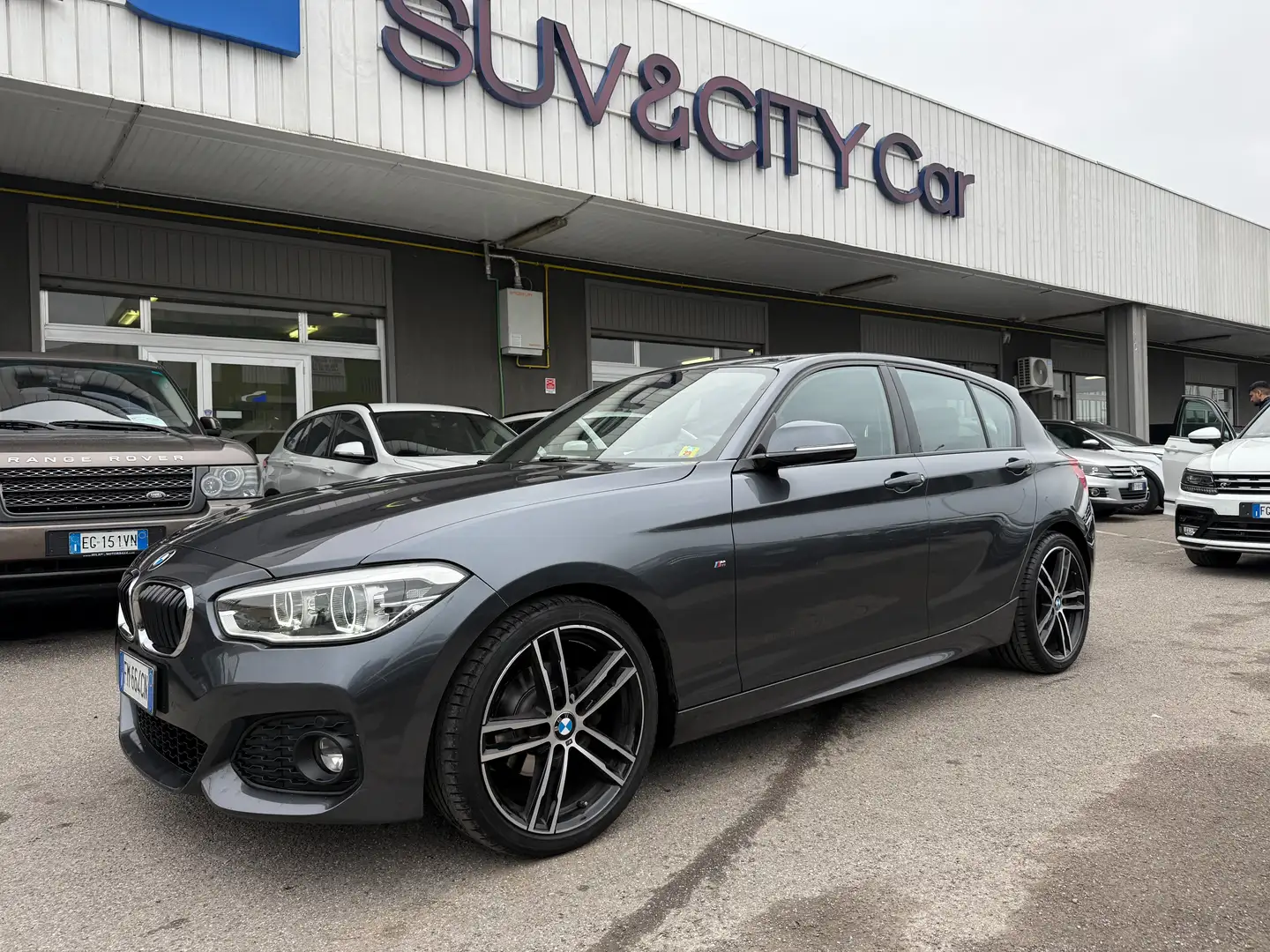 BMW 118 118d Msport 5p EURO 6 Gris - 1