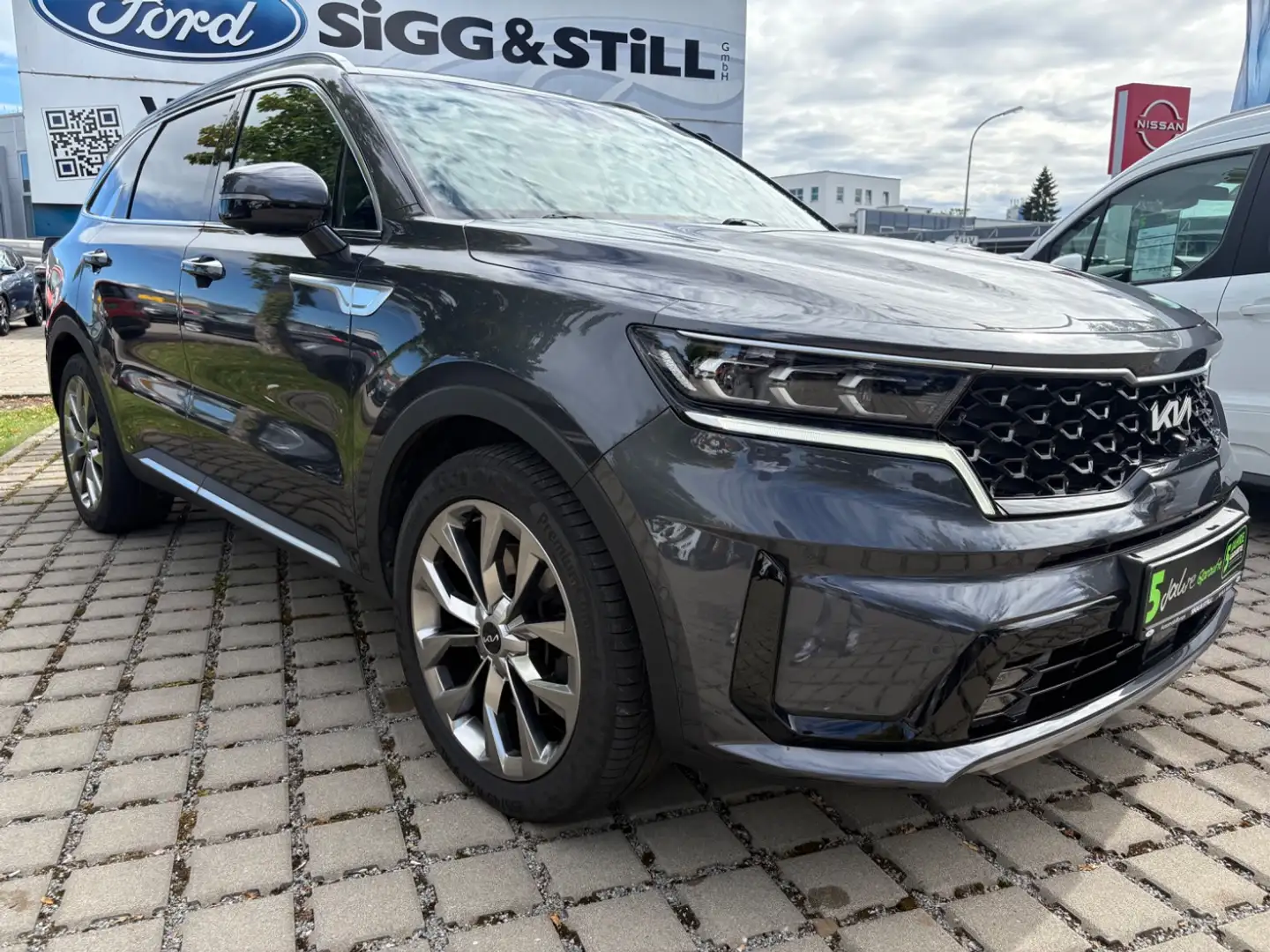 Kia Sorento 2.2 CRDi 4WD Platinum AHK*LED*ACC*4xSHZ*PDC Gris - 2