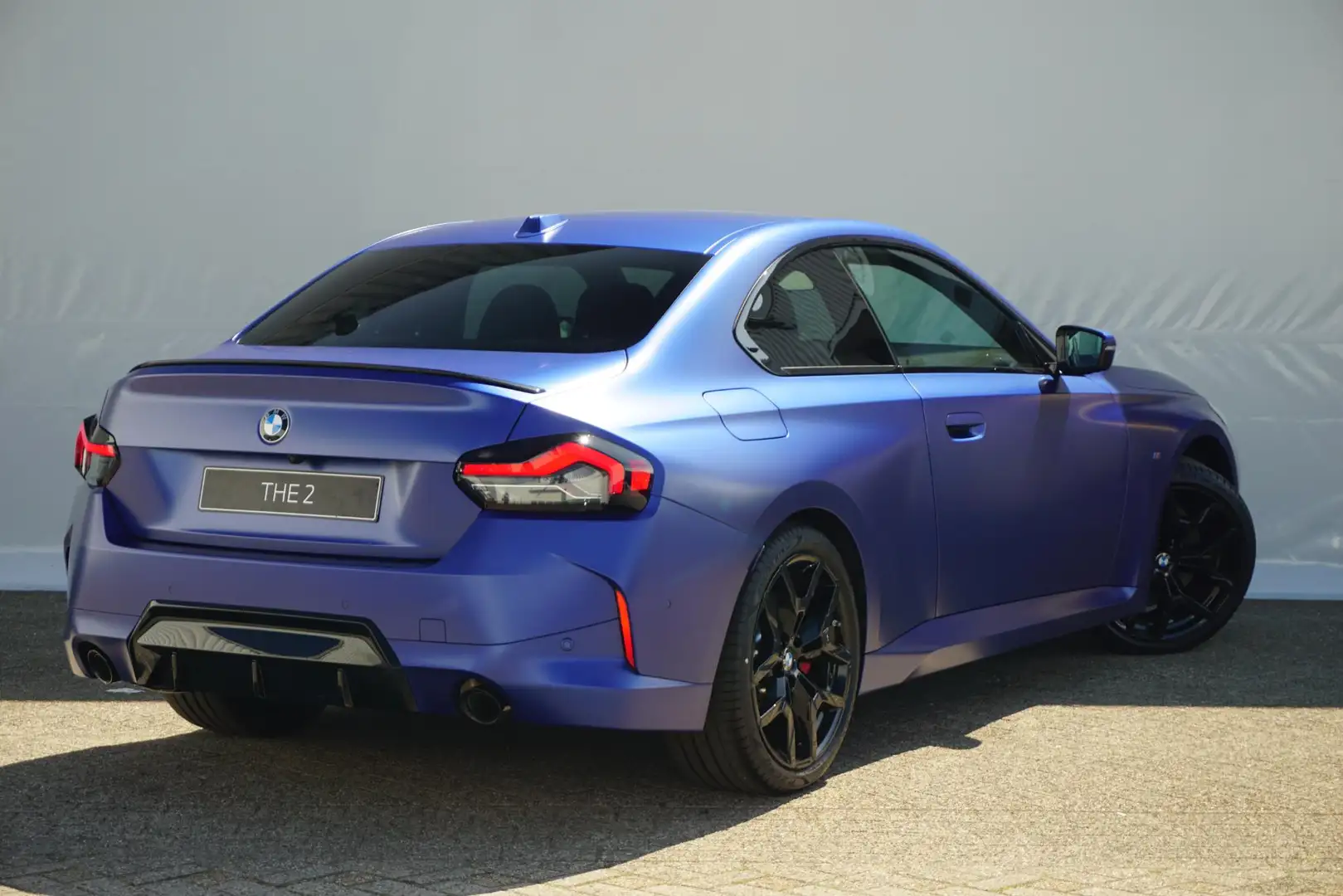 BMW 218 2 Serie 218i Coupé | M Sportpakket Pro | Premium P Blauw - 2