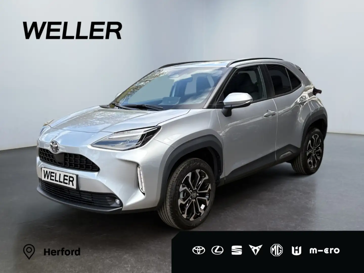 Toyota Yaris Cross Hybrid 130 1.5 Teamplayer *Navi*LED* Ezüst - 1