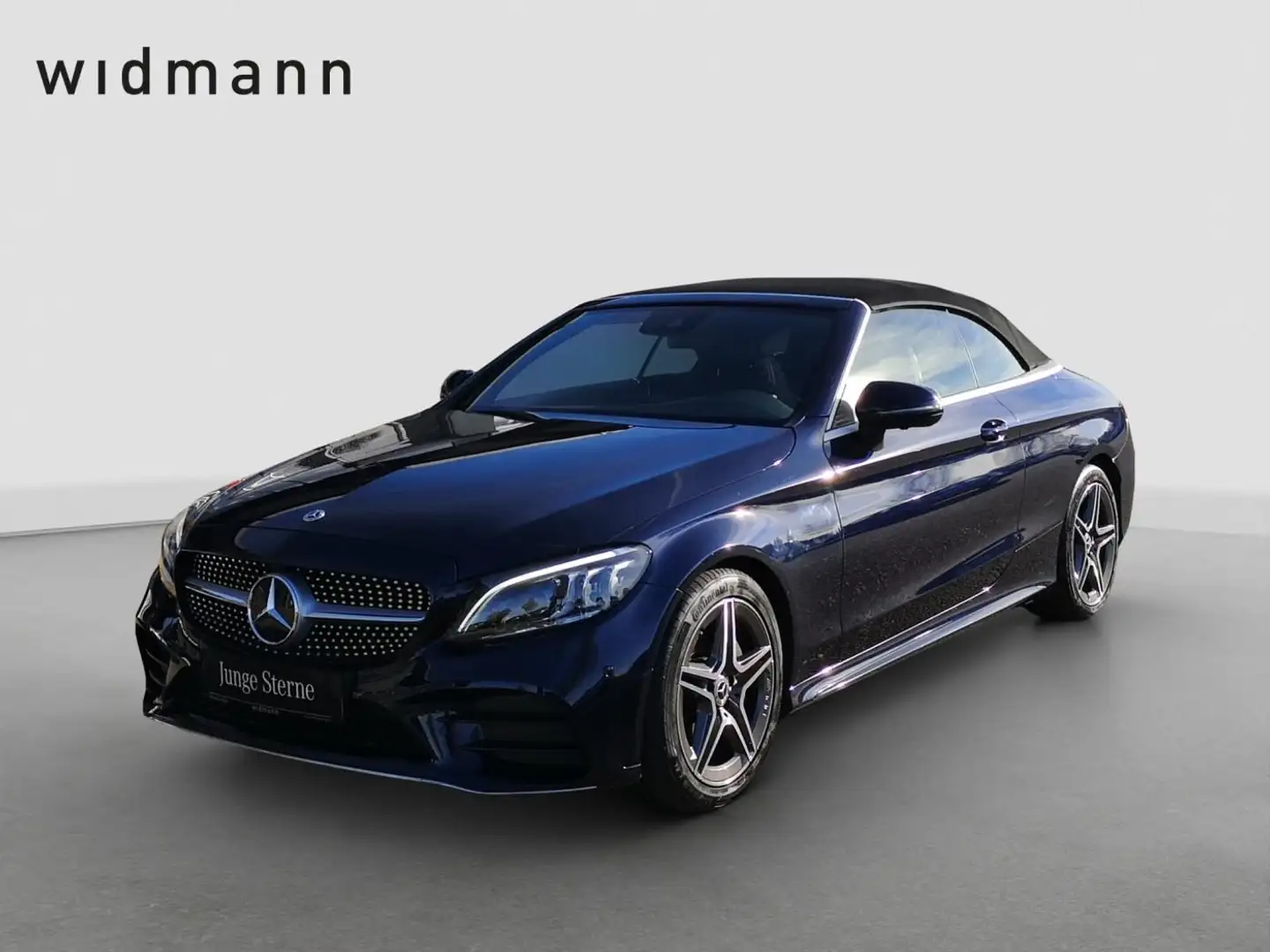Mercedes-Benz C 180 Cabrio *AMG*Airscarf*Aircap*AHK*Multibeam* Blau - 1