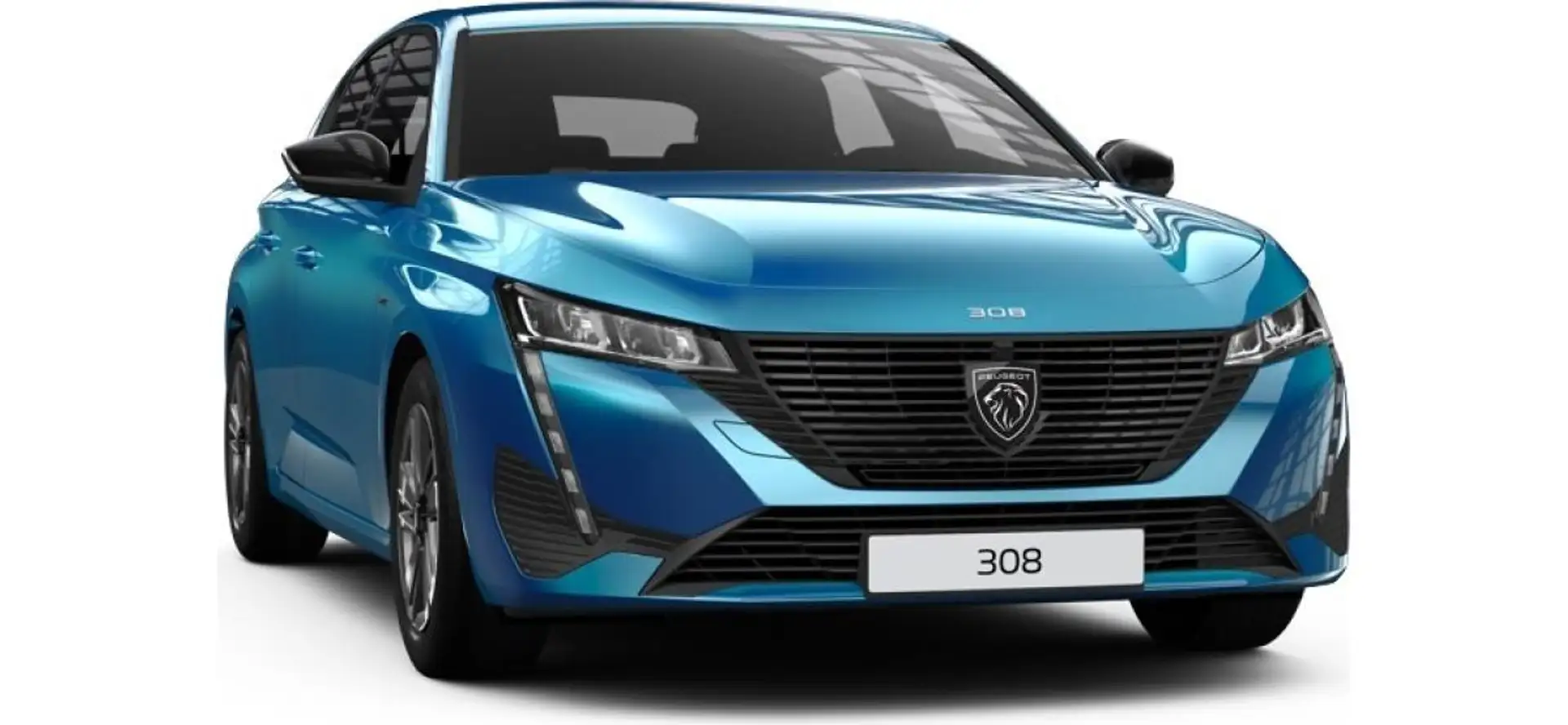 Peugeot 308 Style Limousine MHEV Blau - 2