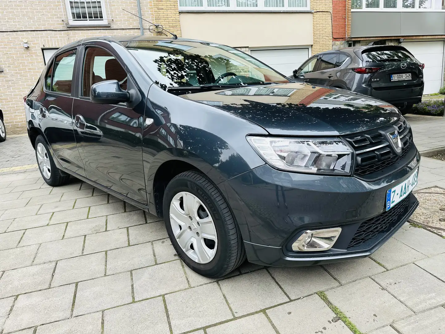 Dacia Logan 1.0i SCe ESSENCE AIRCO GPS 70.000KM 2019 6500€ Szürke - 2